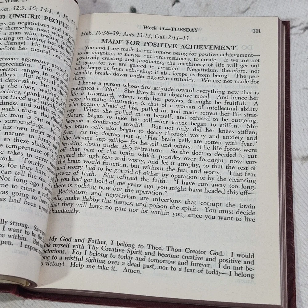 Abundant Living by‎ E. S. Jones, Abingdon-Cokesbury Press 1942 hardcover